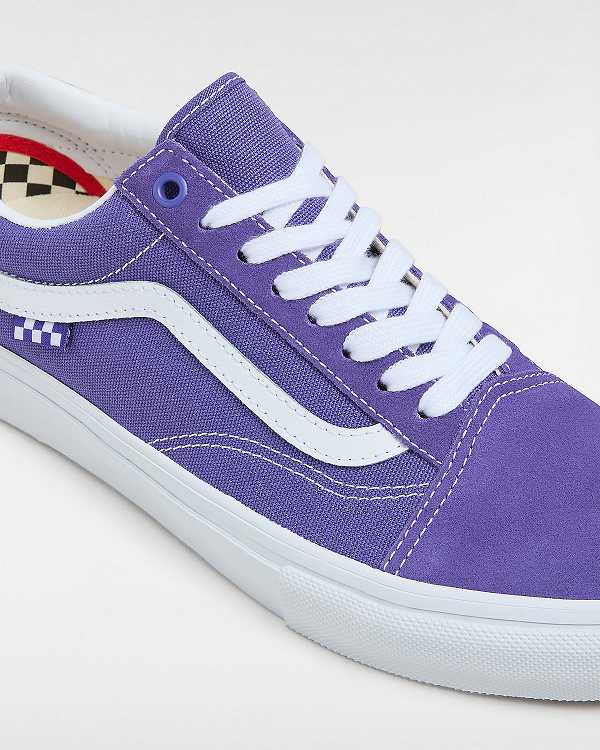 Men Vans Old Skool Skate Shoes Purple Malaysia | VN1537028
