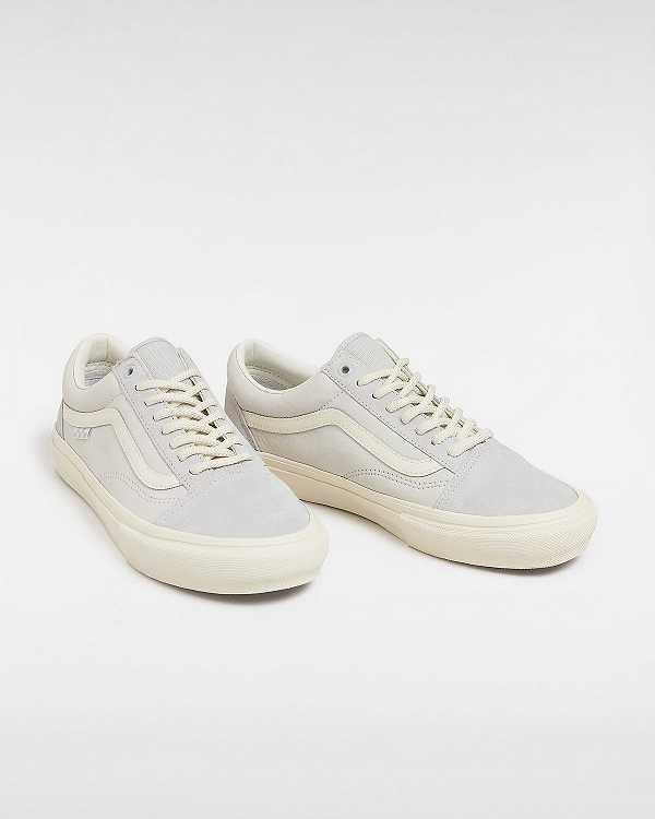 Men Vans Old Skool Skate Shoes White Malaysia | VN2138564