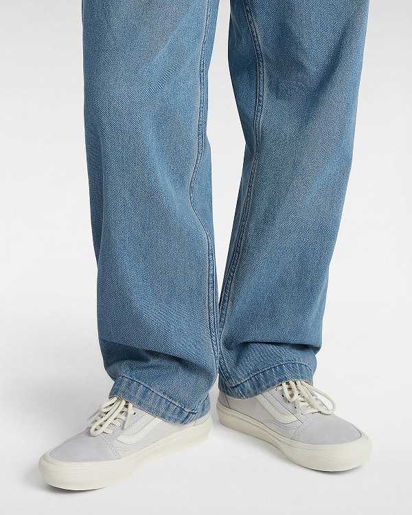 Men Vans Old Skool Skate Shoes White Malaysia | VN2138564