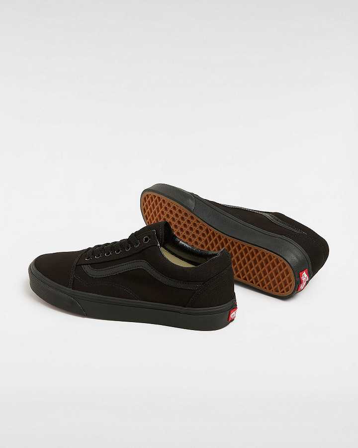 Men Vans Old Skool Sneakers Black Malaysia | VN8615703