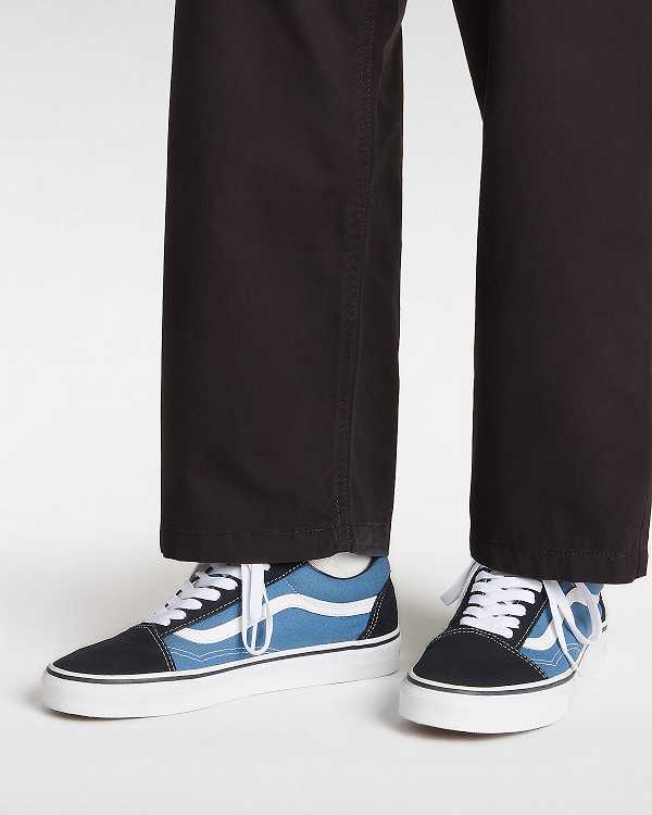 Men Vans Old Skool Sneakers Blue Malaysia | VN4827619