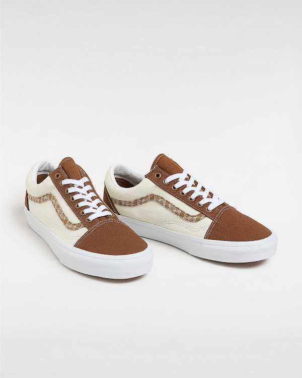 Men Vans Old Skool Sneakers Brown Malaysia | VN0841695