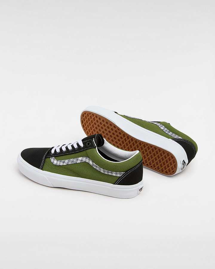 Men Vans Old Skool Sneakers Green Malaysia | VN9521740
