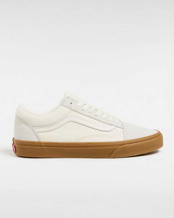 Men Vans Old Skool Sneakers White Malaysia | VN3840751