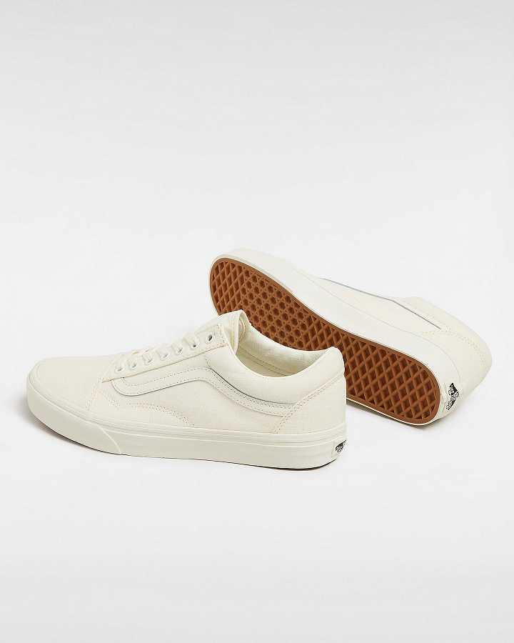 Men Vans Old Skool Sneakers White Malaysia | VN7283106