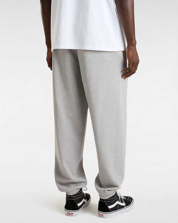 Men Vans Original Standards Fleece Loose Pants Grey Malaysia | VN1975204