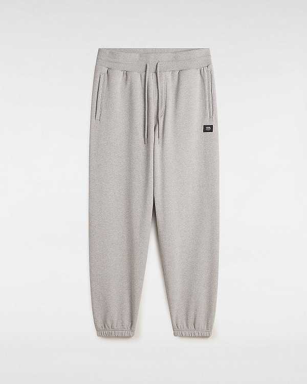 Men Vans Original Standards Fleece Loose Pants Grey Malaysia | VN1975204