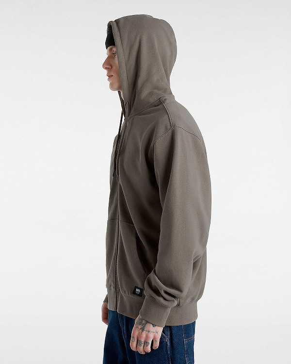 Men Vans Original Standards Loose Hoodie Brown Malaysia | VN8146739