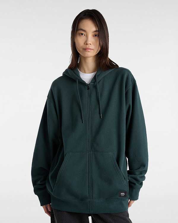 Men Vans Original Standards Loose Hoodie Green Malaysia | VN5816329