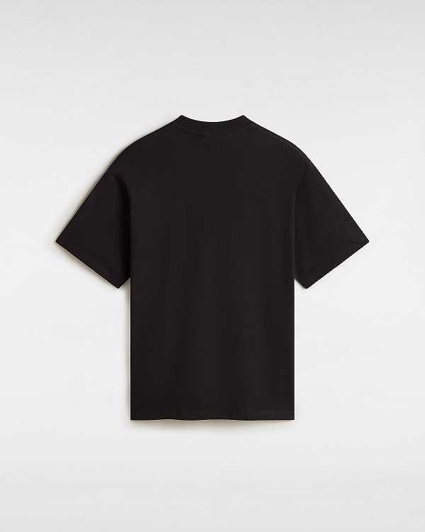 Men Vans Original Standards T Shirts Black Malaysia | VN5246980