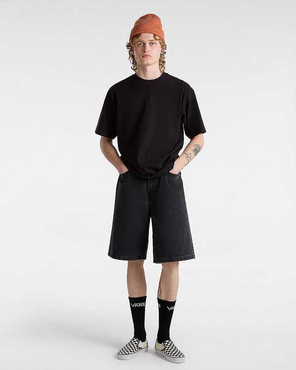 Men Vans Original Standards T Shirts Black Malaysia | VN5246980