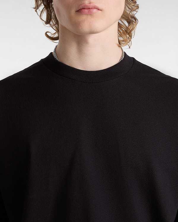 Men Vans Original Standards T Shirts Black Malaysia | VN5246980