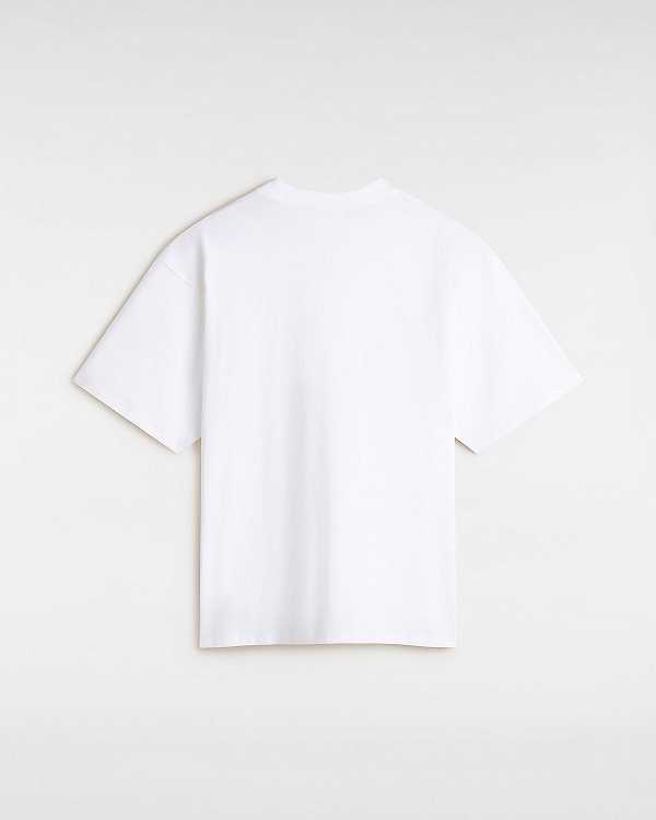 Men Vans Original Standards T Shirts White Malaysia | VN6839157