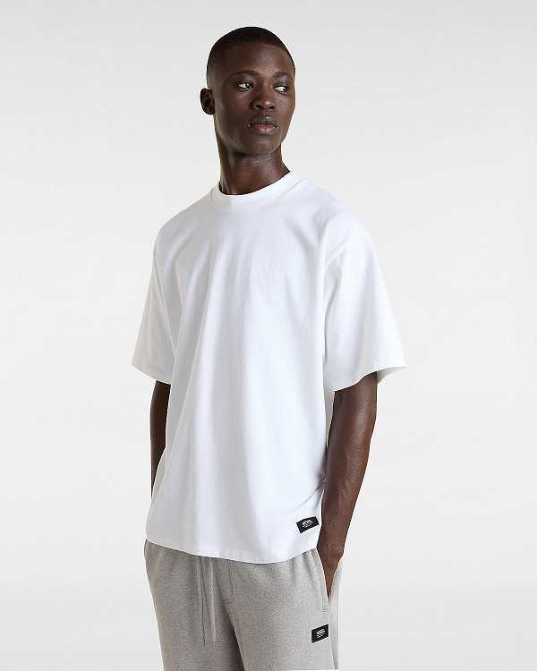 Men Vans Original Standards T Shirts White Malaysia | VN6839157