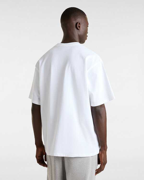 Men Vans Original Standards T Shirts White Malaysia | VN6839157