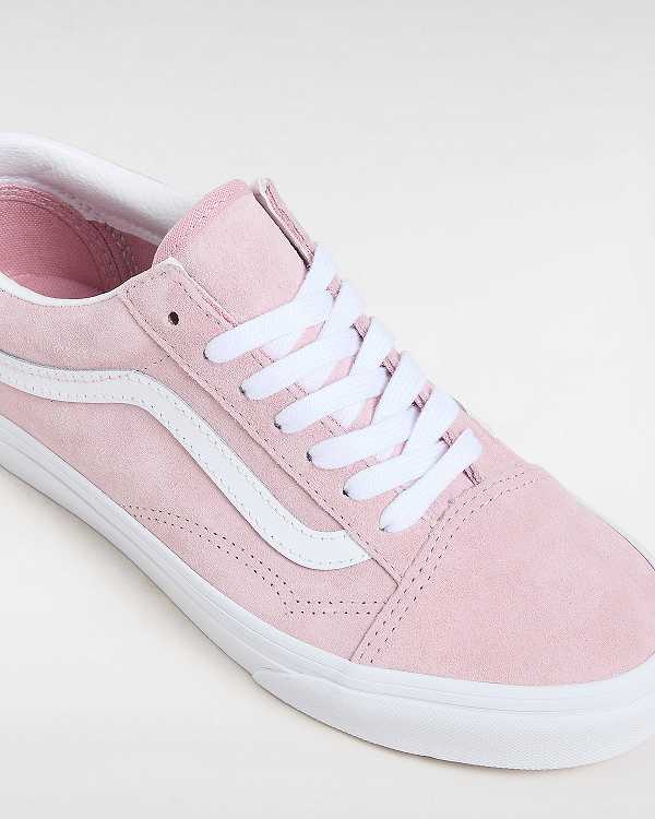 Men Vans Pig Suede Old Skool Sneakers Pink Malaysia | VN5693847