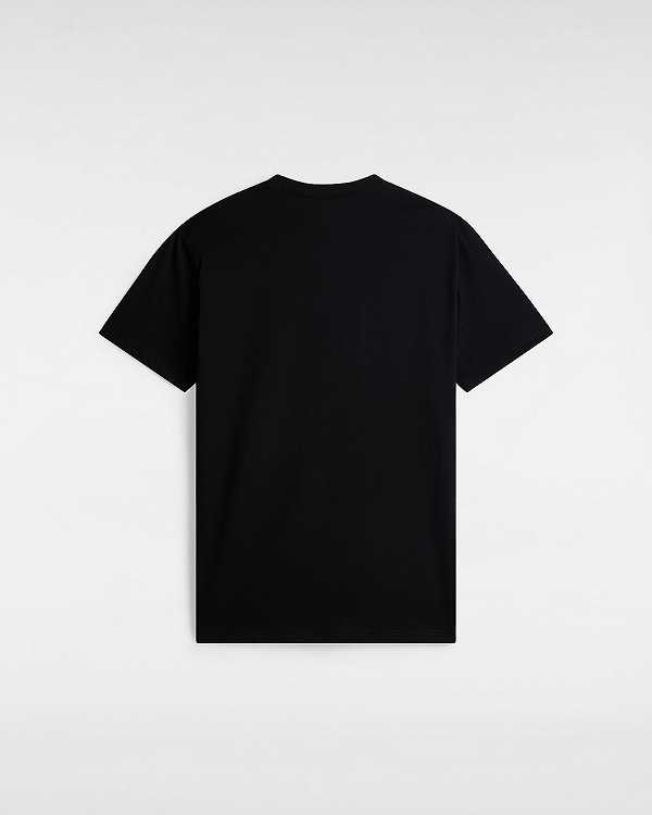 Men Vans Prankster T Shirts Black Malaysia | VN6297504
