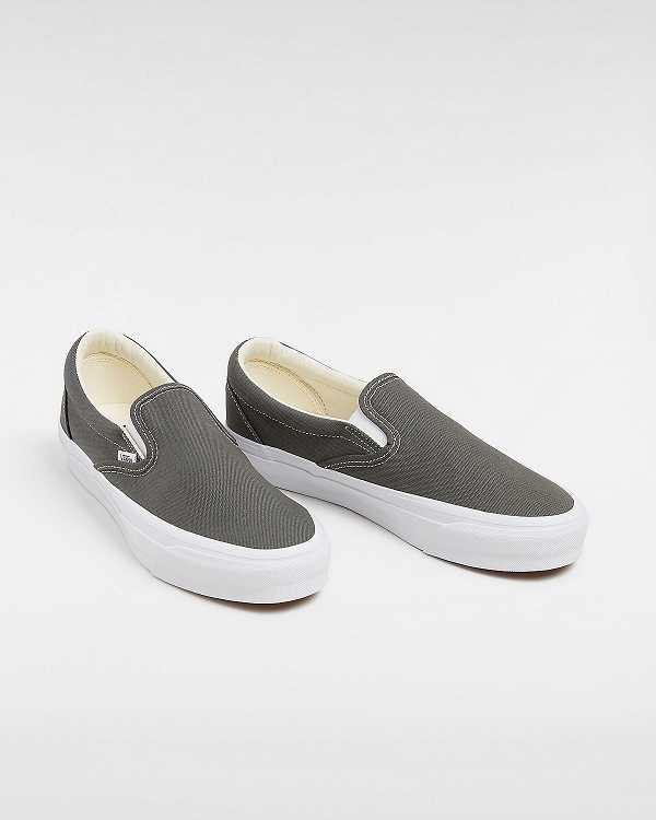 Men Vans Premium 98 Slip On Shoes Grey Malaysia | VN2567349