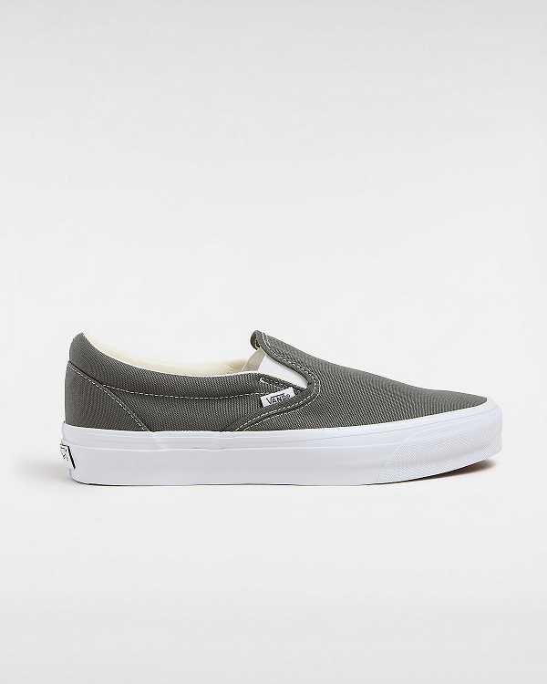 Men Vans Premium 98 Slip On Shoes Grey Malaysia | VN2567349