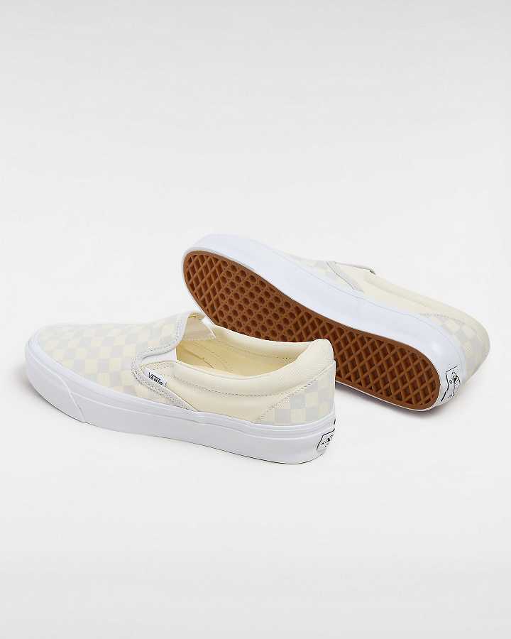 Men Vans Premium 98 Slip On Shoes White Malaysia | VN3298615