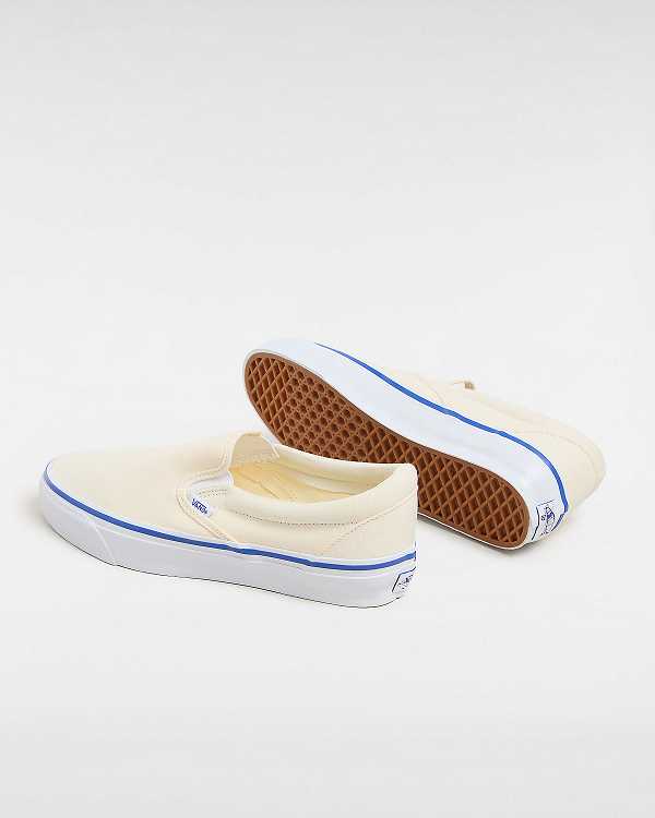 Men Vans Premium 98 Slip On Shoes White Malaysia | VN2473659