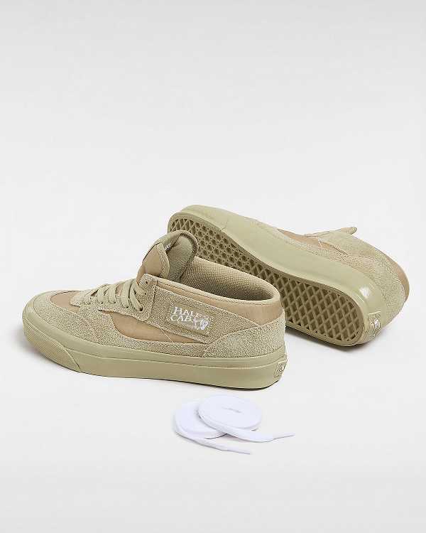 Men Vans Premium Half Cab Reissue 33 Athletic Shoes Beige Malaysia | VN1928374