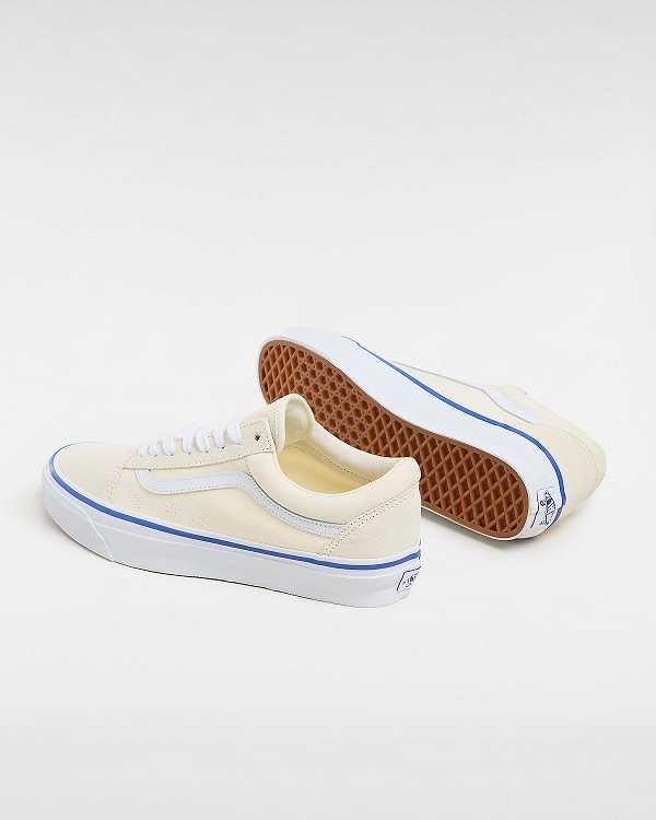 Men Vans Premium Old Skool 36 Skate Shoes White Malaysia | VN9217348