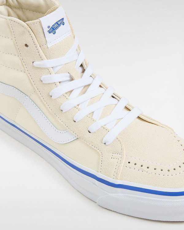 Men Vans Premium Sk8-Hi 38 Reissue Skate Shoes White Malaysia | VN6301254