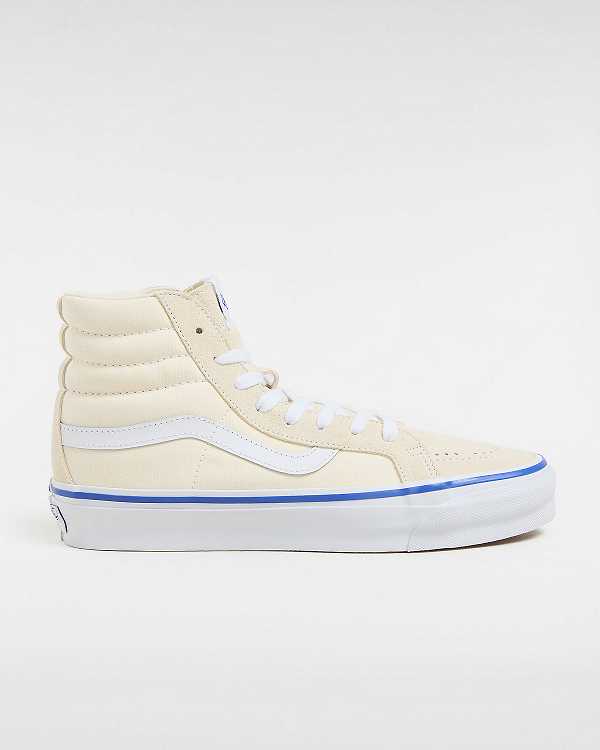 Men Vans Premium Sk8-Hi 38 Reissue Skate Shoes White Malaysia | VN6301254