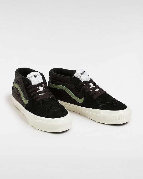 Men Vans Premium Sk8-Mid 83 Sneakers Black Malaysia | VN2854079