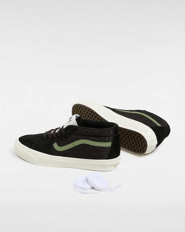 Men Vans Premium Sk8-Mid 83 Sneakers Black Malaysia | VN2854079