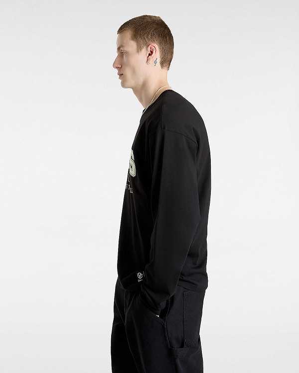 Men Vans Property Of Long Sleeve T Shirts Black Malaysia | VN8695074
