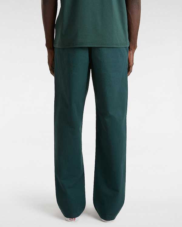 Men Vans Range Relaxed Elastic Pants Green Malaysia | VN5069472