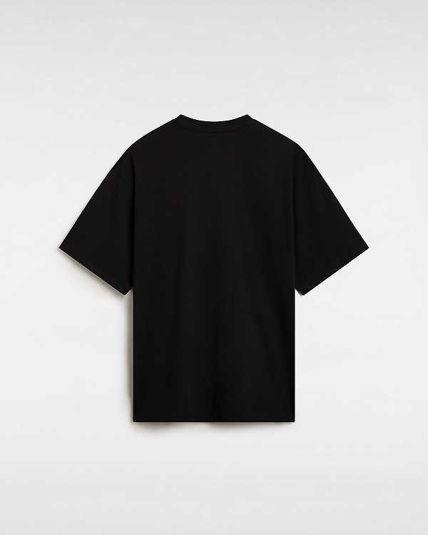 Men Vans Rattler T Shirts Black Malaysia | VN6587309