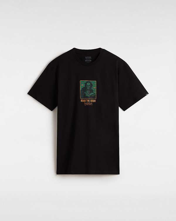 Men Vans Read the Room T Shirts Black Malaysia | VN9503246