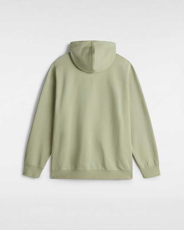 Men Vans Reggie Loose Hoodie Beige Malaysia | VN1962045