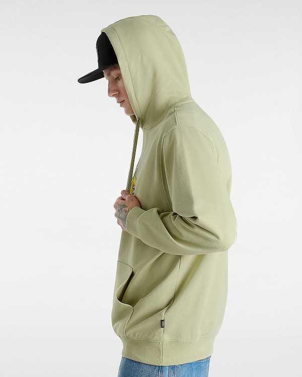 Men Vans Reggie Loose Hoodie Beige Malaysia | VN1962045