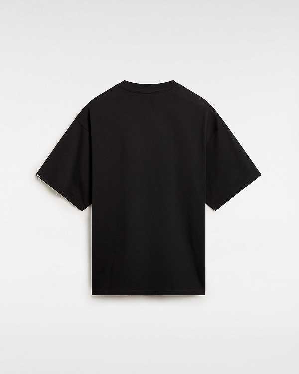 Men Vans Reggie T Shirts Black Malaysia | VN4521967