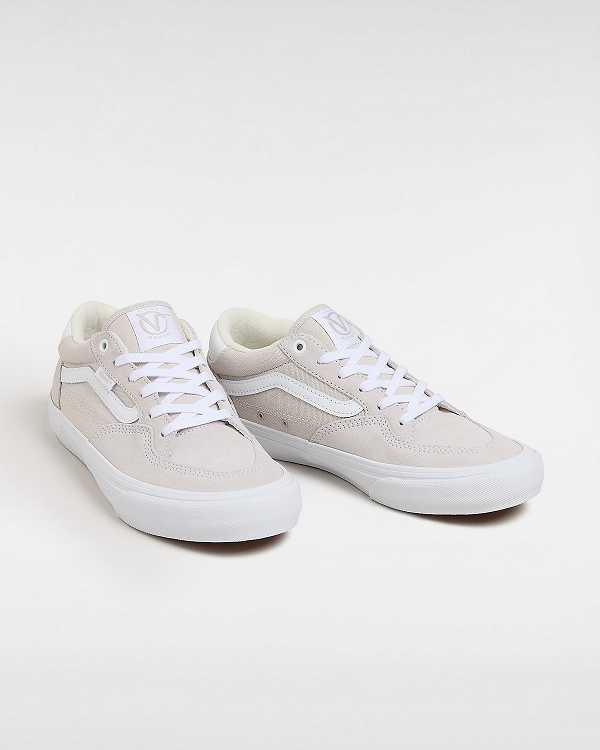 Men Vans Rowan Skate Shoes Beige Malaysia | VN9715843