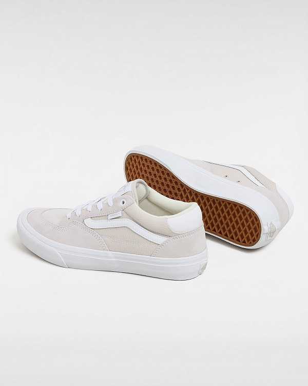 Men Vans Rowan Skate Shoes Beige Malaysia | VN9715843