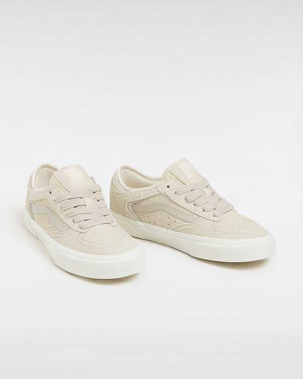 Men Vans Rowley Classic Sneakers Beige Malaysia | VN6587243