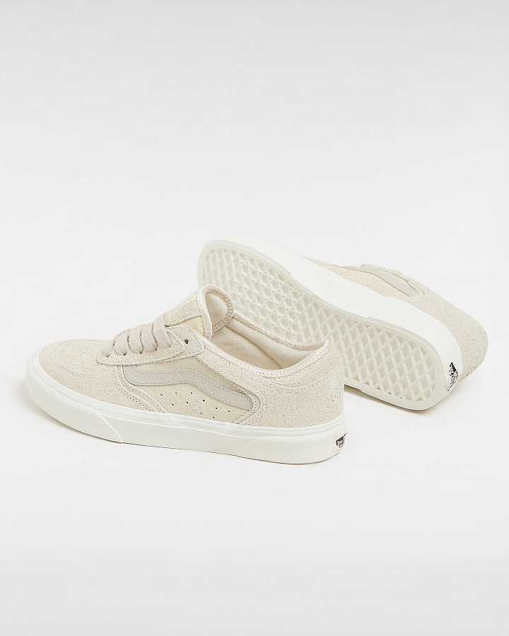 Men Vans Rowley Classic Sneakers Beige Malaysia | VN6587243