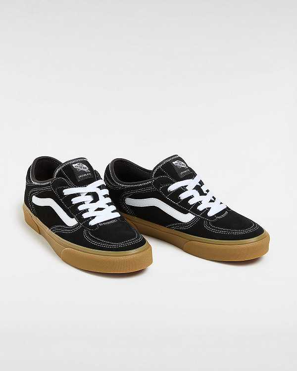 Men Vans Rowley Classic Sneakers Black Malaysia | VN2981564