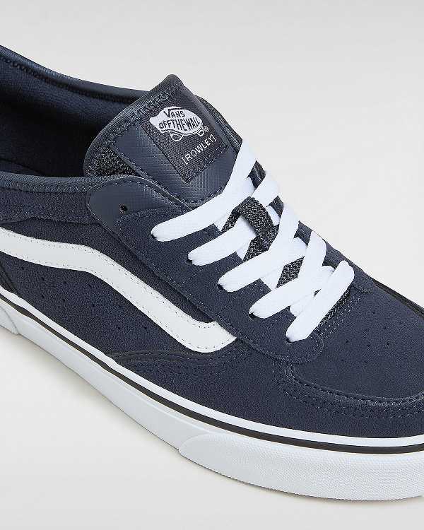 Men Vans Rowley Classic Sneakers Blue Malaysia | VN4057829