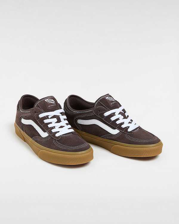 Men Vans Rowley Classic Sneakers Brown Malaysia | VN4215937