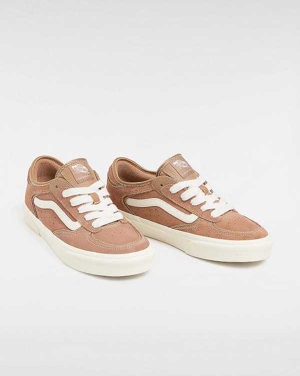 Men Vans Rowley Classic Sneakers Brown Malaysia | VN5047213