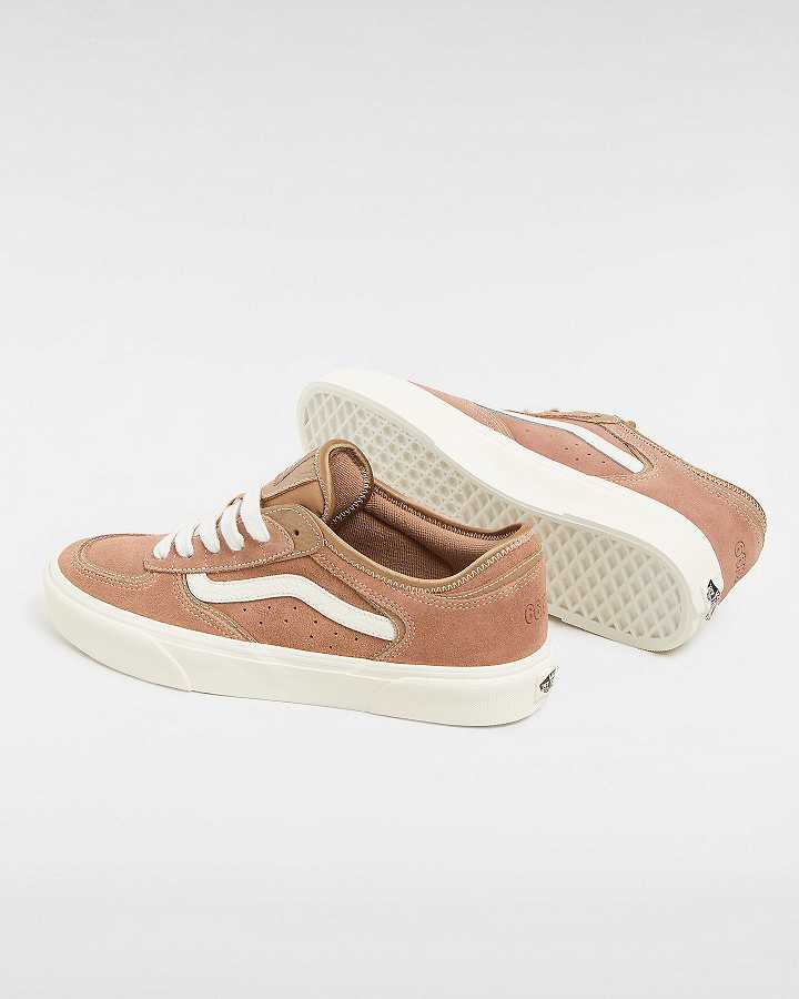 Men Vans Rowley Classic Sneakers Brown Malaysia | VN5047213