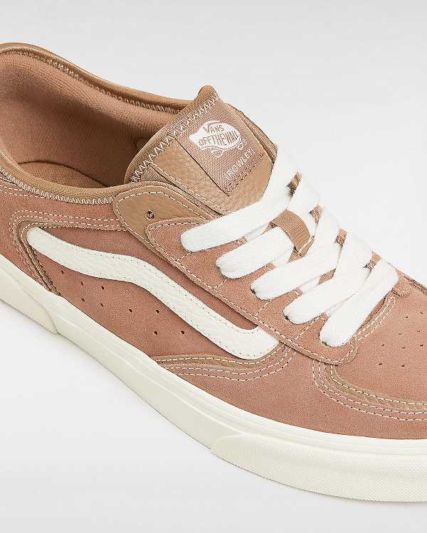 Men Vans Rowley Classic Sneakers Brown Malaysia | VN5047213