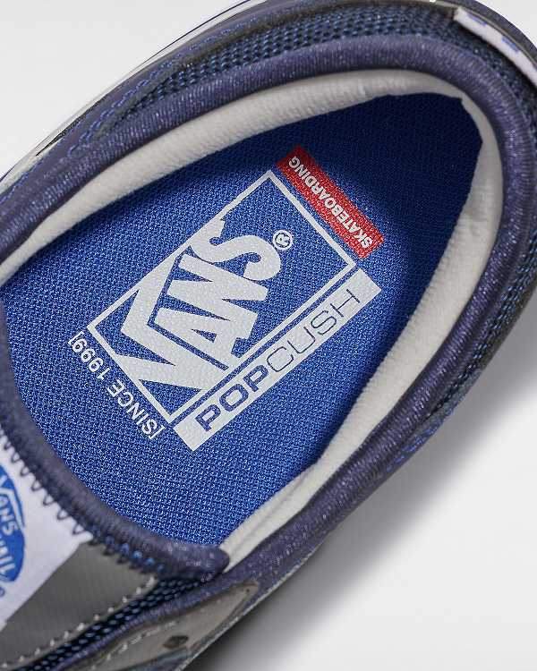 Men Vans Rowley Skate Shoes Blue Malaysia | VN0618593
