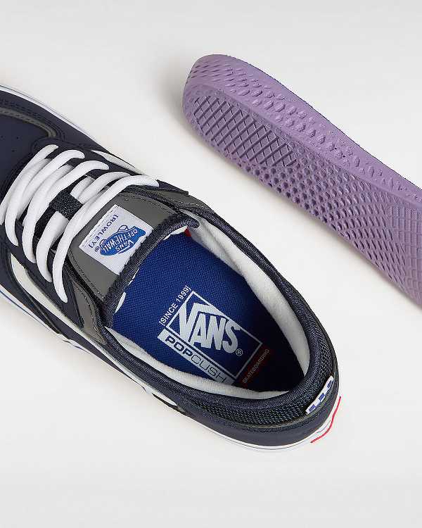 Men Vans Rowley Skate Shoes Blue Malaysia | VN0618593